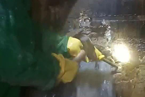 辽宁消防水池堵漏施工视频