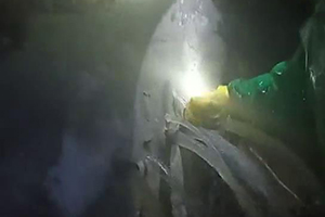 辽宁消防水池堵漏现场